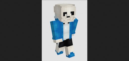 SANS!  Minecraft Skin